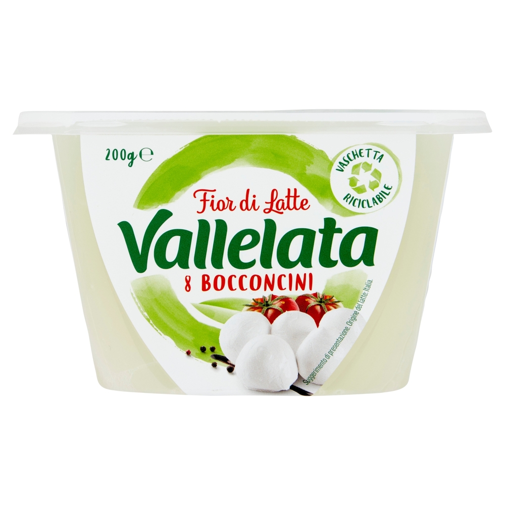 Bocconcini di Mozzarella Fresca, 200 g, 8 Pezzi